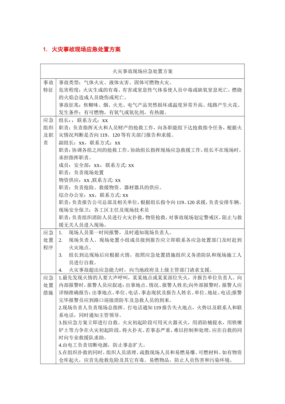 005 施工项目应急处置流程告知卡汇编.doc_第2页