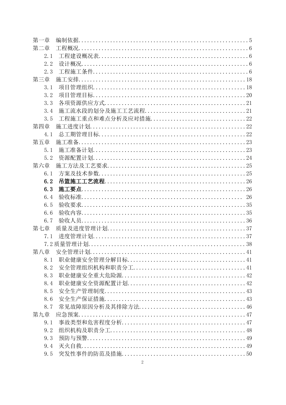 大于100m超高层住宅项目吊篮施工方案.docx_第2页