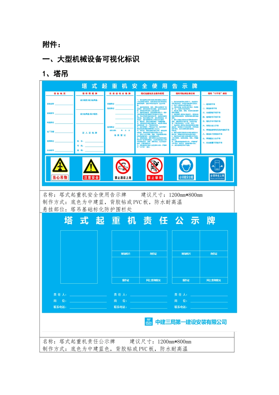 施工现场18种机械设备可视化标识牌样式.docx_第1页