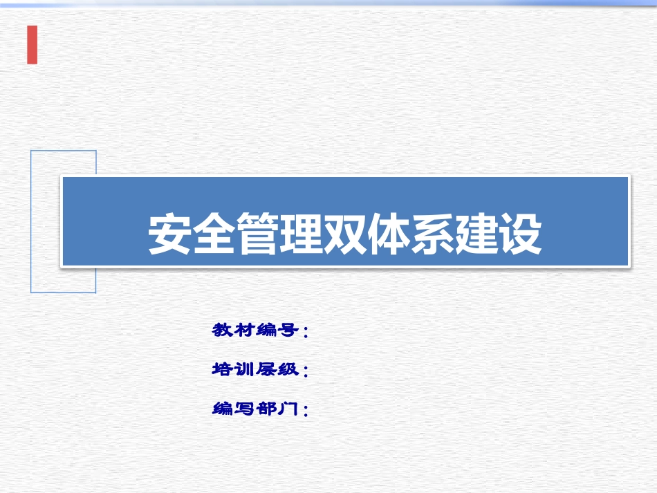 12 安全管理双体系建设.pptx_第1页