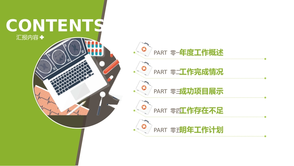 医院医学医疗护理报告模板130.pptx_第2页