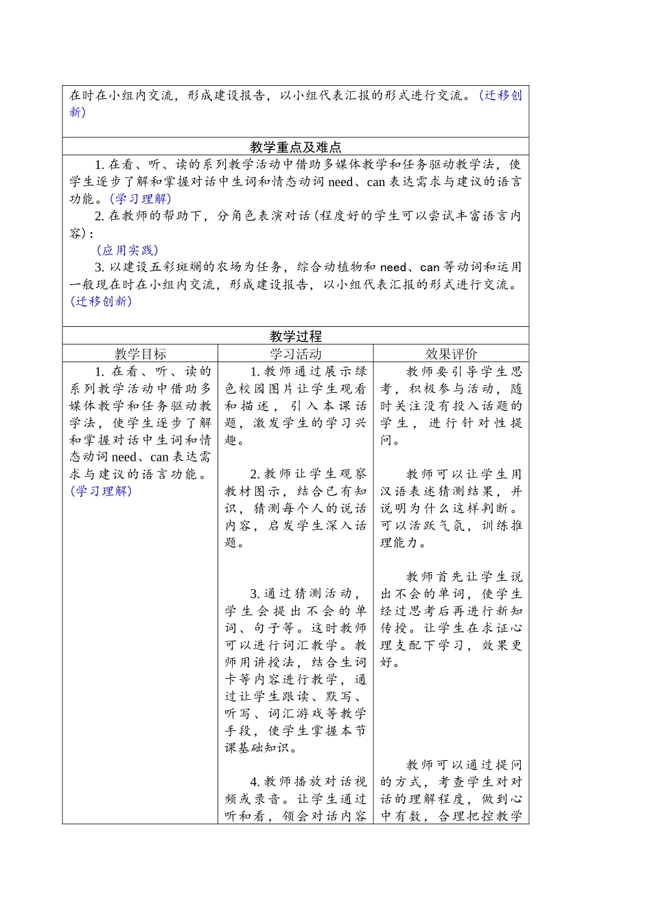 英语人教PEP版（24新版本三年级上册Unit4PlantsaroundusPartB3教学教案.docx_第2页