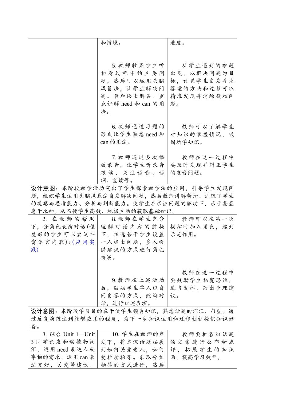 英语人教PEP版（24新版本三年级上册Unit4PlantsaroundusPartB3教学教案.docx_第3页