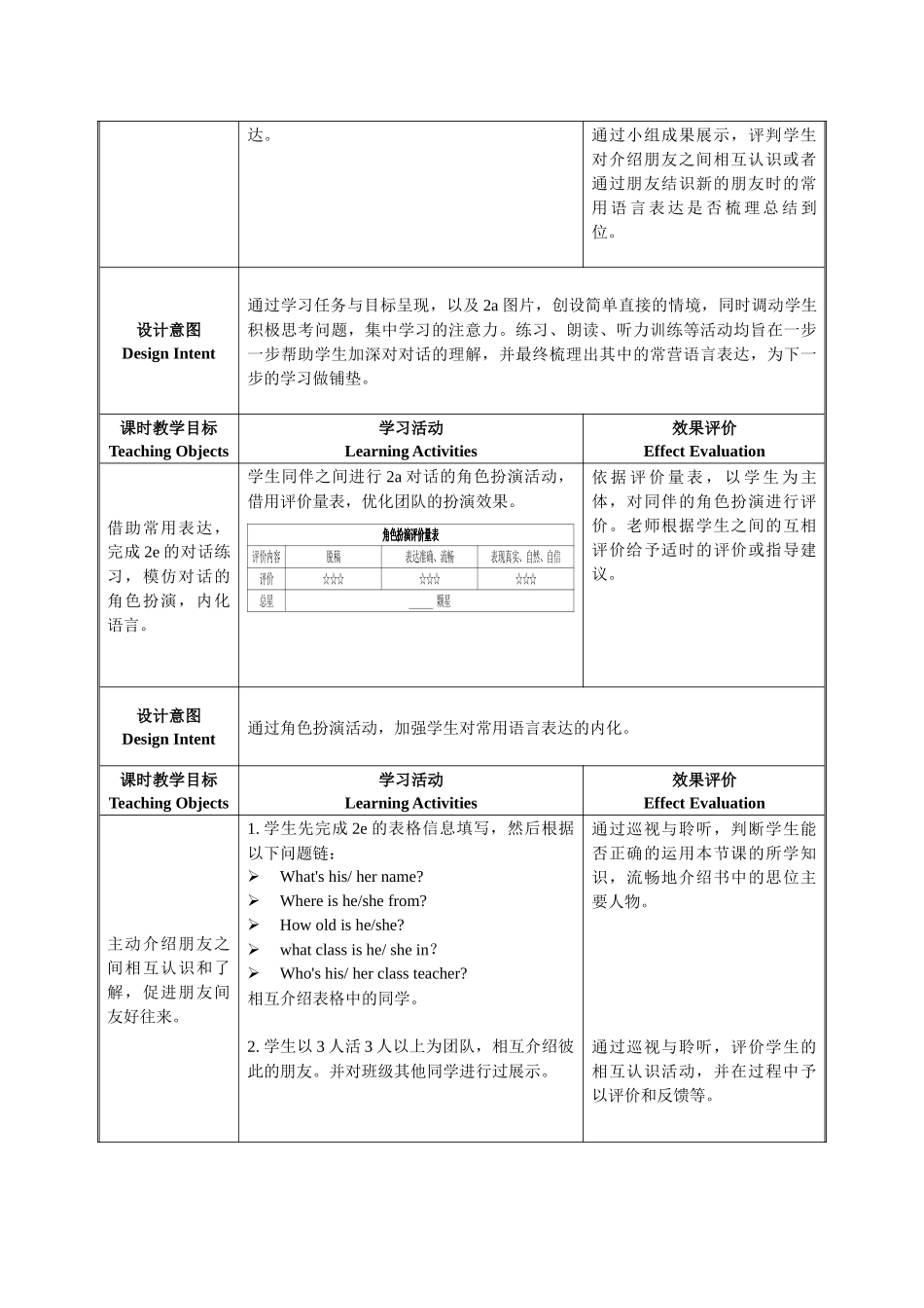 英语人教版2024版七年级初一上册Unit 1 You and Me Section A2a2e.docx_第3页