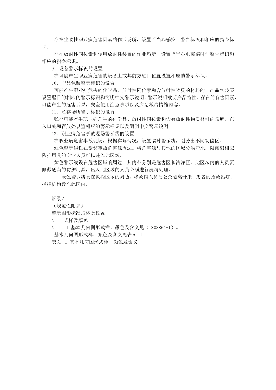 GBZ158-2003工作场所职业病危害警示标识.doc_第3页