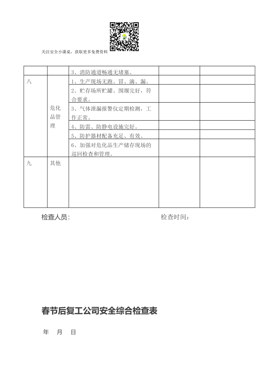 节前安全检查表.docx_第3页