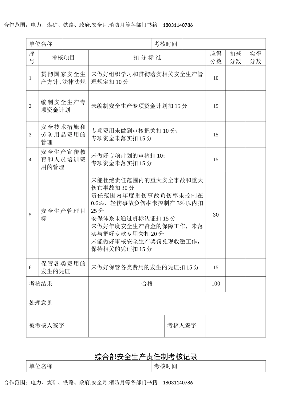 （1）安全生产责任制考核记录.doc_第3页