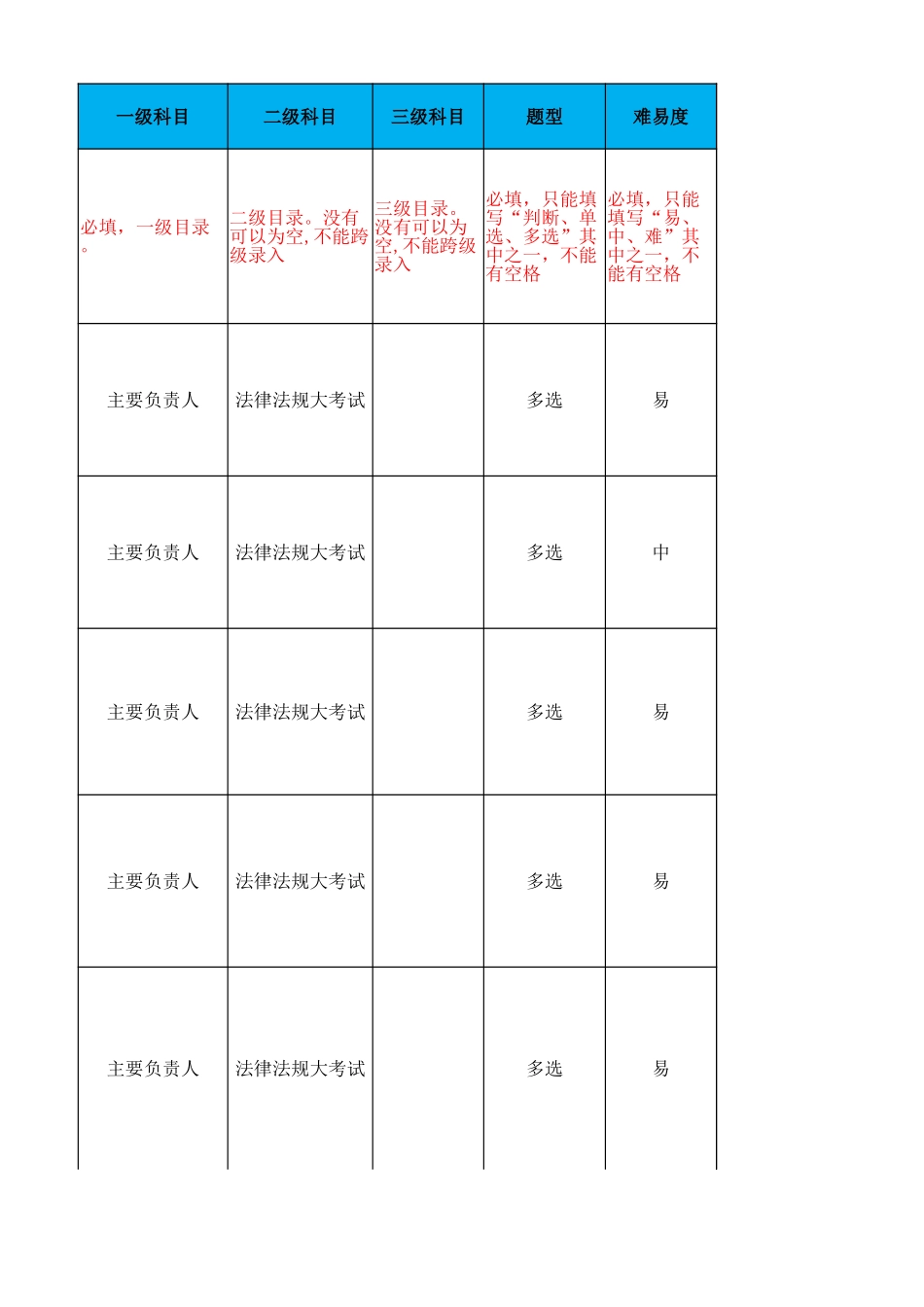 山东临沂安全管理人员大考试题库.xlsx_第1页