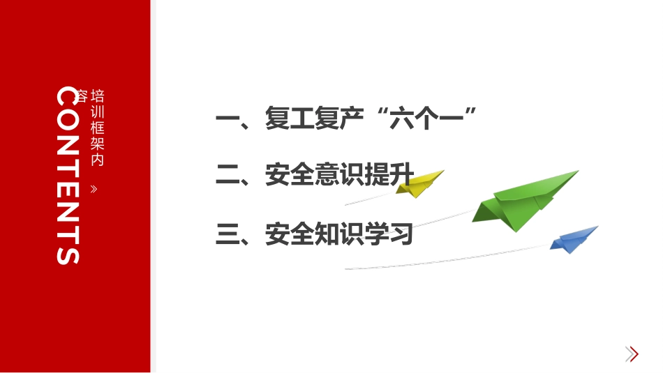 节后复工复产安全培训（六个一最新）.pptx_第2页