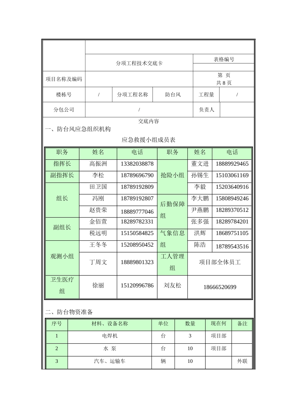 防台技术交底.doc_第1页