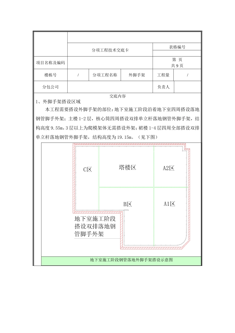 外脚手架技术交底.doc_第1页