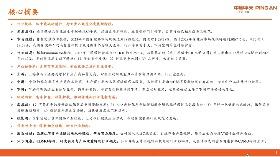 保健品行业研究系列报告一-概览篇居民健康观念升级保健品行业迎来新机遇.pdf_第2页
