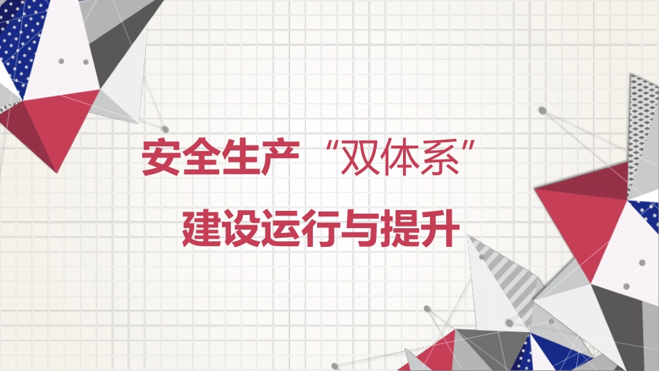 双重预防机制双体系建设运行与提升.ppt_第1页