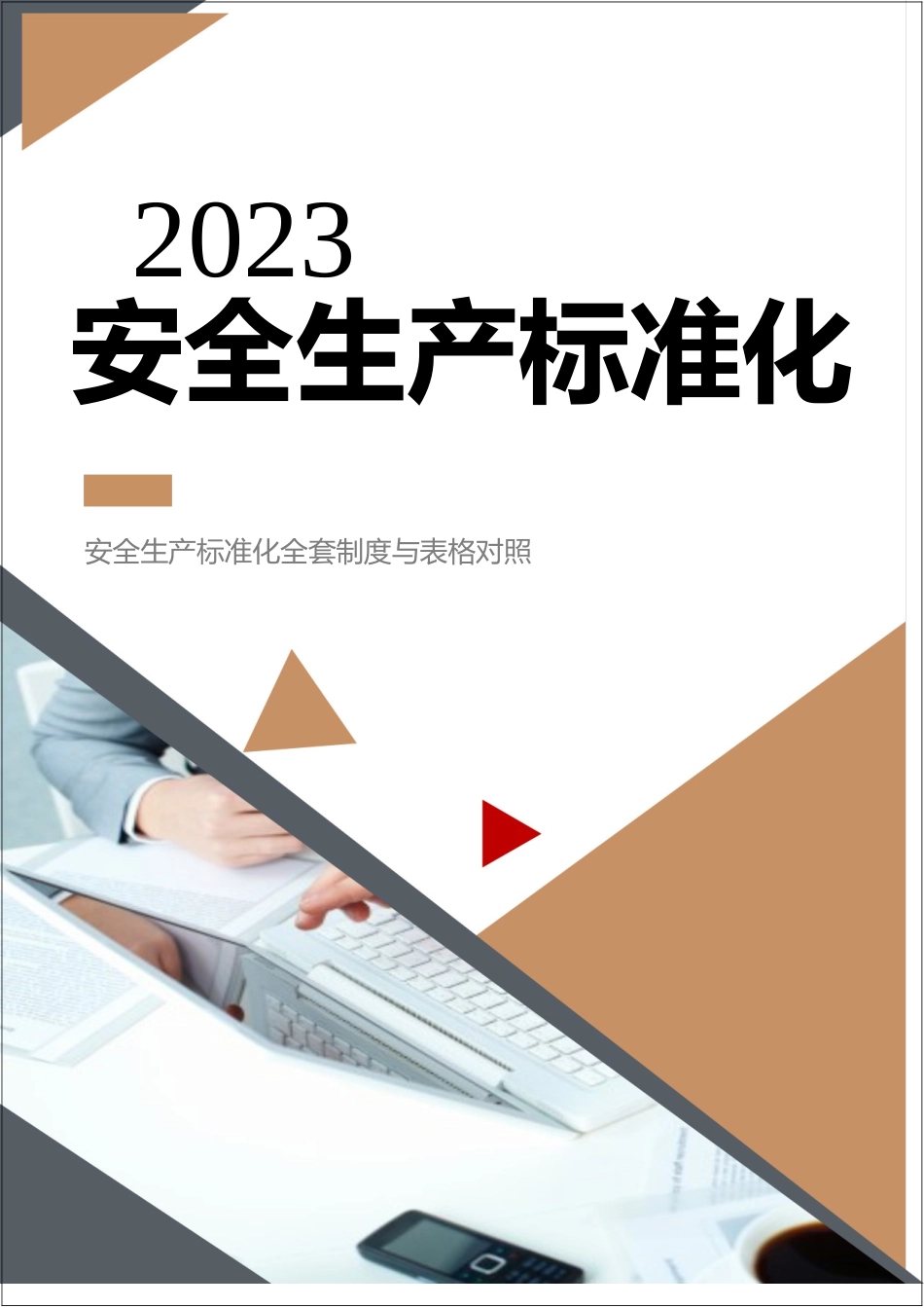 全套安全生产标准化要素与记录表格对应.doc_第1页