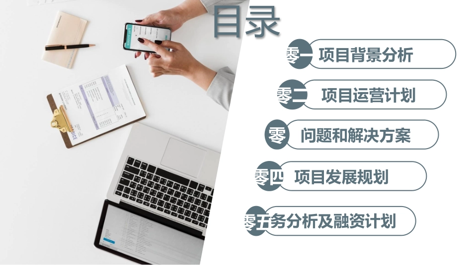 商业提案项目计划书模板.pptx_第2页