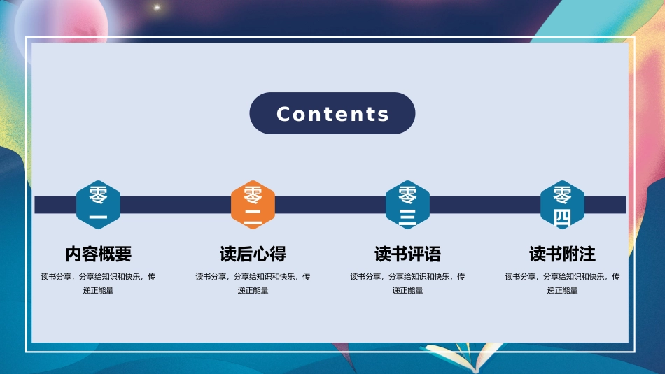 梦幻书籍读书分享会模板.pptx_第2页