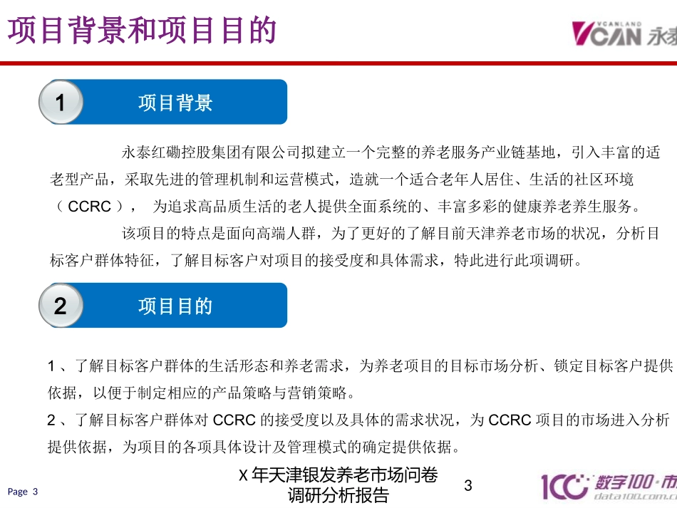 X年天津银发养老市场问卷调研分析报告培训课件.pptx_第3页