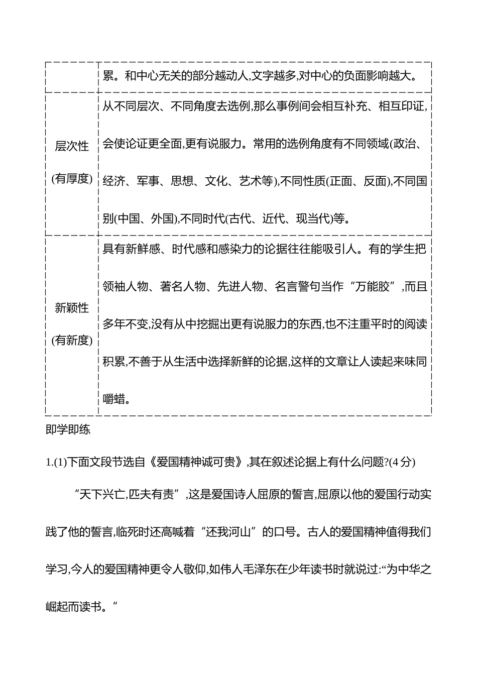 26版高中语文复习方略专题八　第四节　第1讲　用好例证——精准选例,精准用例.docx_第2页