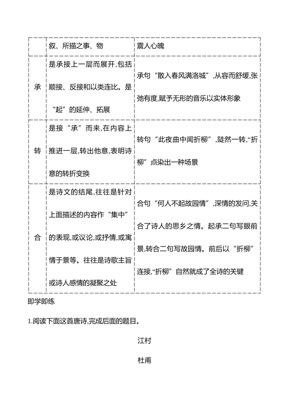26版高中语文复习方略专题五　第二节　读文有法　整体感知,探究提能.docx_第3页