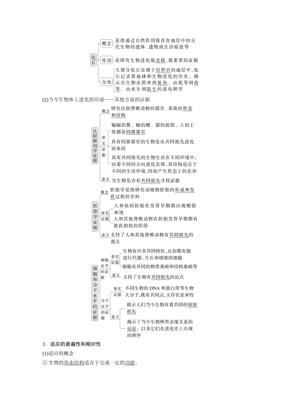 2026创新设计高考总复习生物（人教版）-第七单元　第35课时　生物的进化.docx_第2页