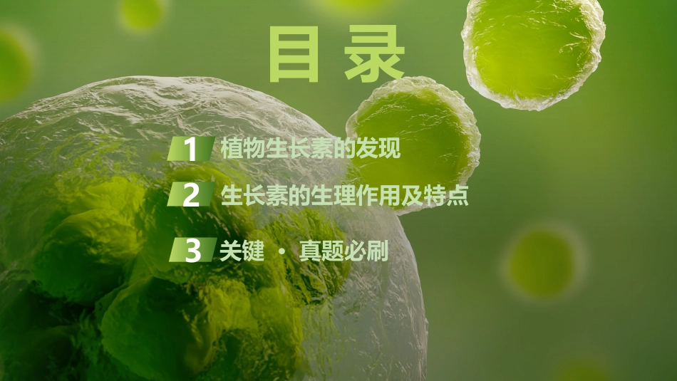 2026创新设计高考总复习生物（人教版）复习讲义-第37课时　植物生长素及其生理作用.pptx_第3页