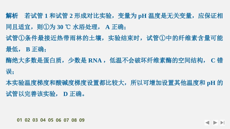 2026创新设计高考总复习生物（人教版）强化练习-限时练47　微生物的培养技术与应用.pptx_第3页