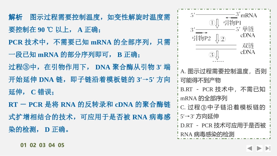 2026创新设计高考总复习生物（人教版）强化练习-专题练16　CRISPRCas9基因编辑、融合基因与融合蛋白、单酶切导致的正、反接的电泳检测和PCR检测.pptx_第3页