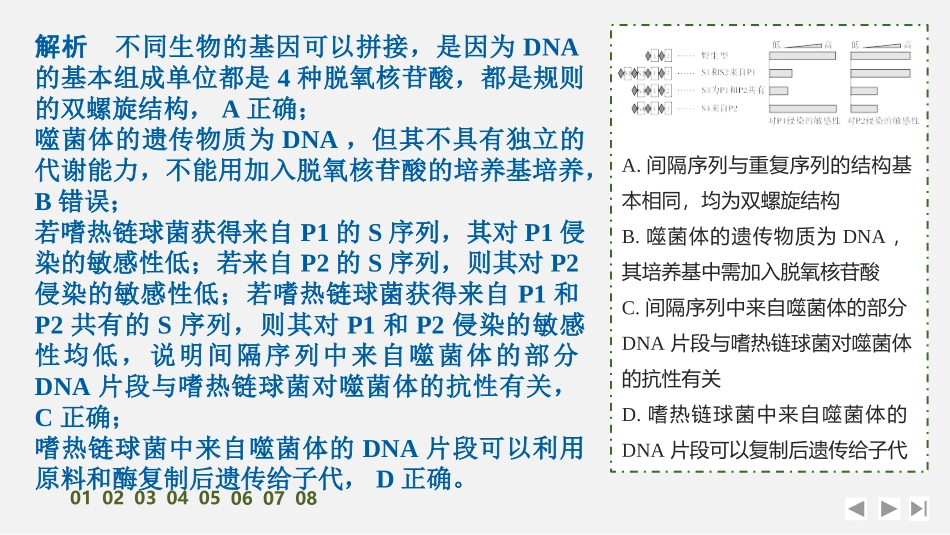 2026创新设计高考总复习生物（人教版）强化练习-综合练　遗传变异综合强化练.pptx_第3页