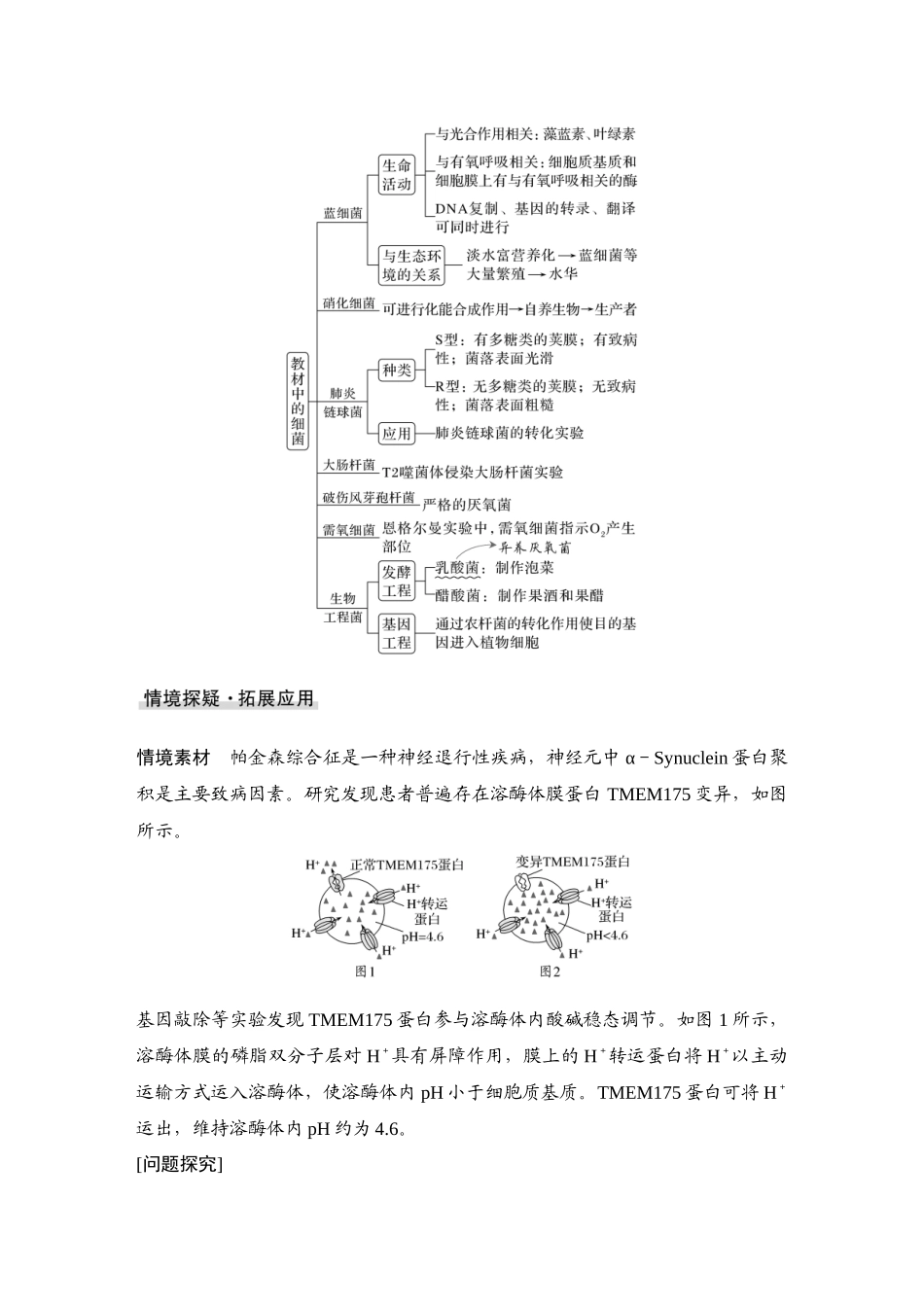 2026创新设计高考总复习生物（人教版）学生用-微专题2  结构与功能观、蛋白质的分选与囊泡运输.docx_第3页