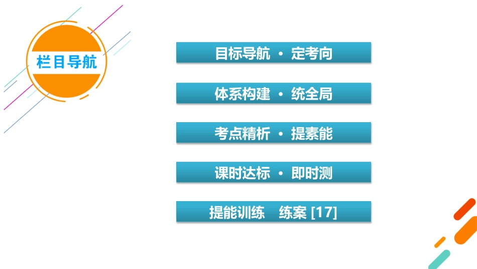 2026年衡中学案高考一轮总复习思想政治-必修4　第1单元　第1课　时代精神的精华.pptx_第3页