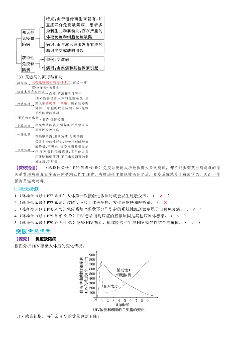 2026年三维设计一轮高中总复习生物-第42讲　免疫失调和免疫学的应用.docx_第2页