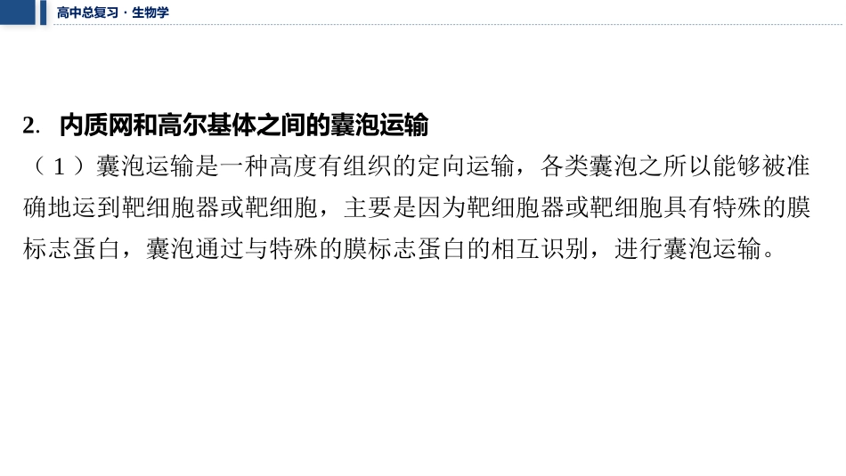 2026年三维设计一轮高中总复习生物教师用-拓展微课1　信号识别与囊泡运输.pptx_第3页