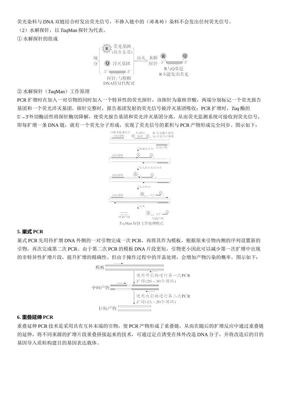 2026年三维设计一轮高中总复习生物教师用-拓展微课7　PCR技术和基因编辑技术.docx_第2页