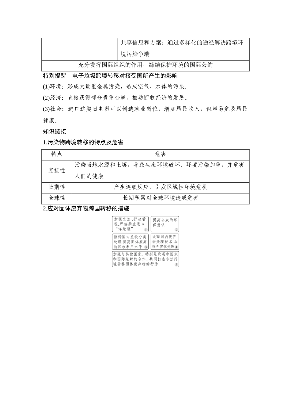 2026版创新设计高考总复习地理中图版教师用-第79课时　污染物的跨境转移.docx_第2页