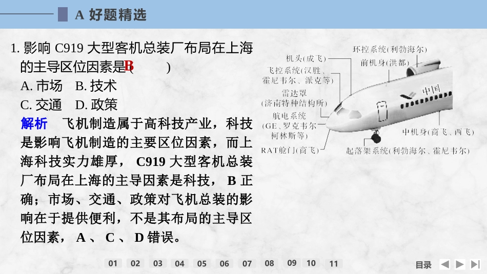 2026版创新设计高考总复习地理中图版强化练课件-强化练54　工业区位因素.pptx_第3页