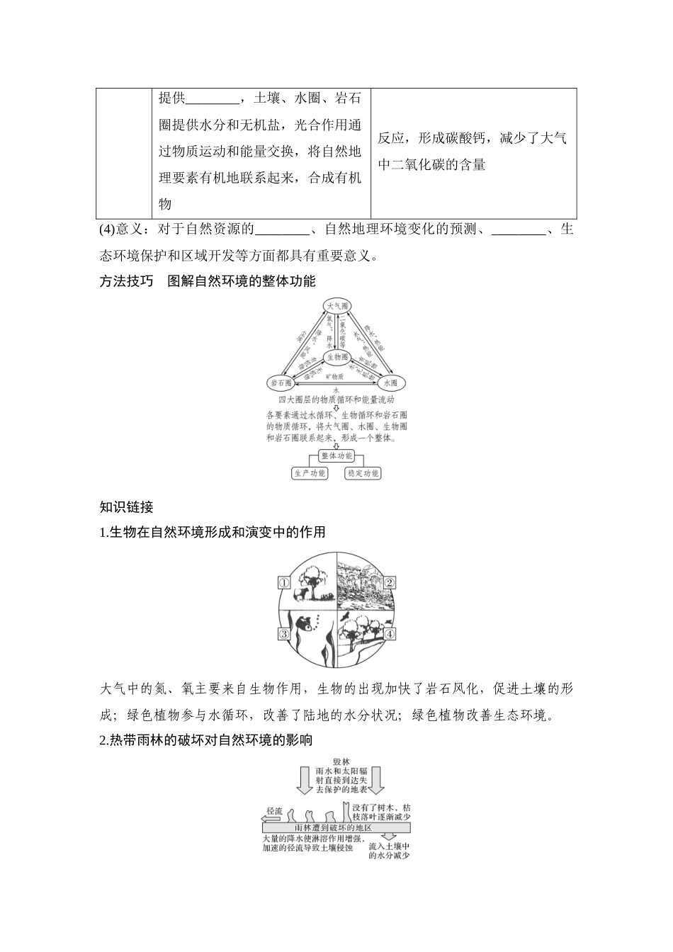2026版创新设计高考总复习地理中图版学生用-第41课时　自然地理环境的整体性.docx_第2页