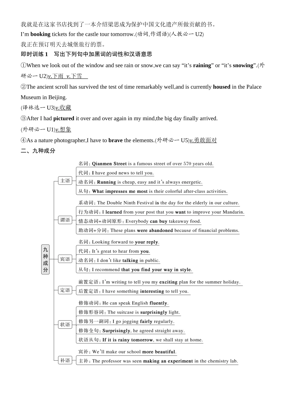 2026版创新设计高考总复习英语(外研版)教师用-第一讲　厘清基础语法.docx_第3页