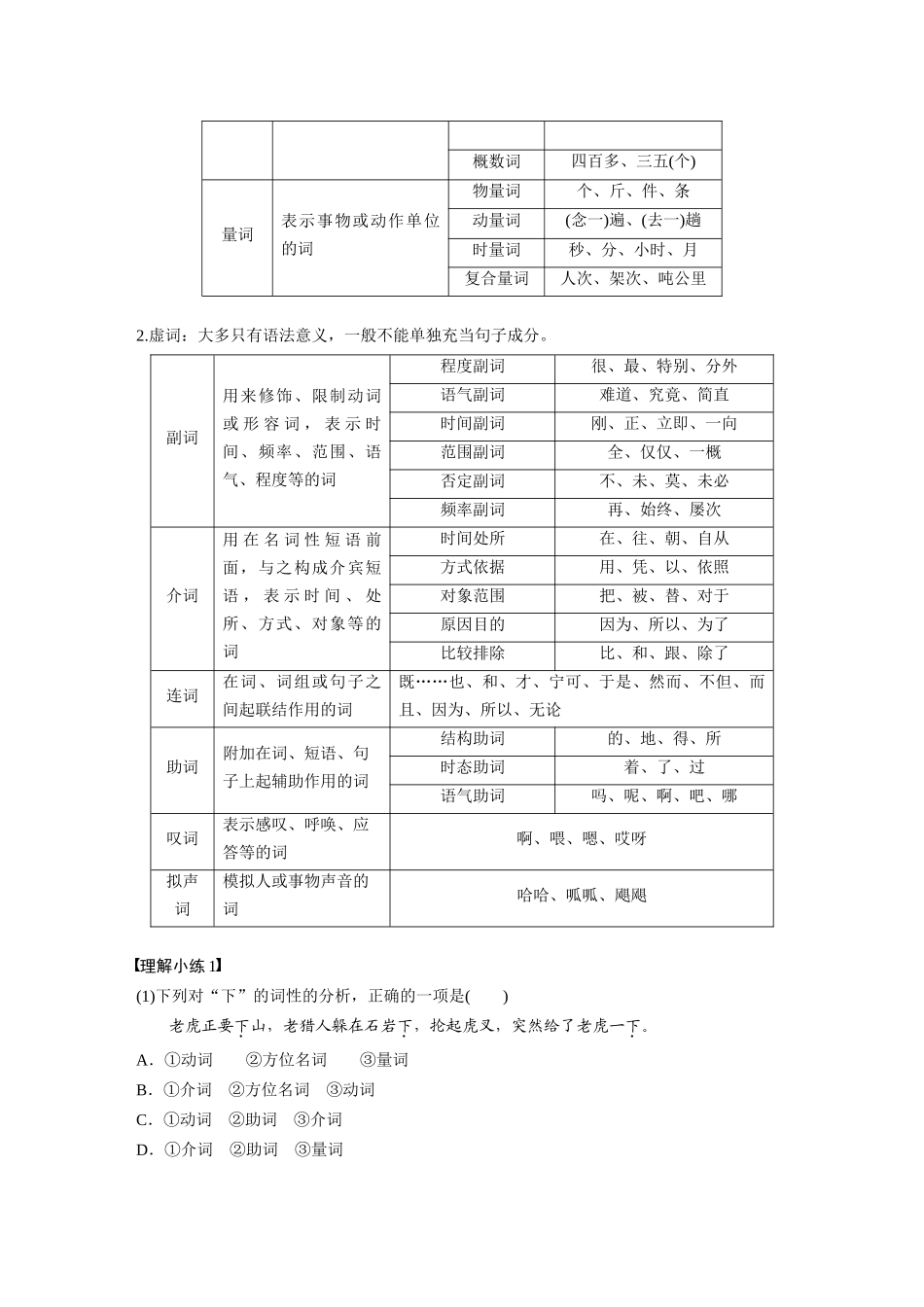 2026版创新设计高考总复习语文部编版大一轮复习讲义-板块八　学案69　正确理解运用实词虚词——结合语境，精准辨析.docx_第3页