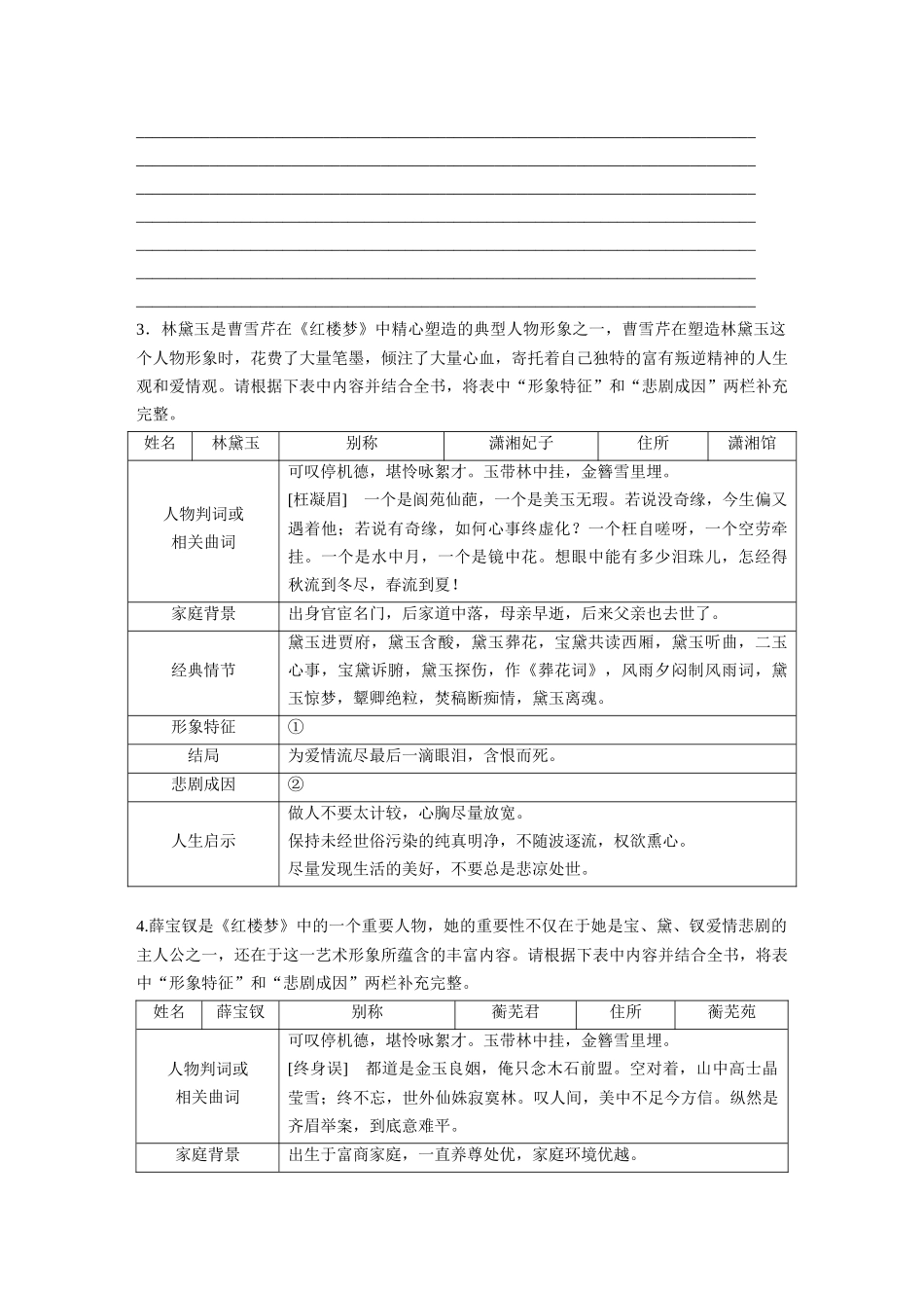 2026版创新设计高考总复习语文部编版大一轮复习讲义-板块九　学案84　赏析人物形象及描写艺术——正邪两赋，圆形立体.docx_第2页