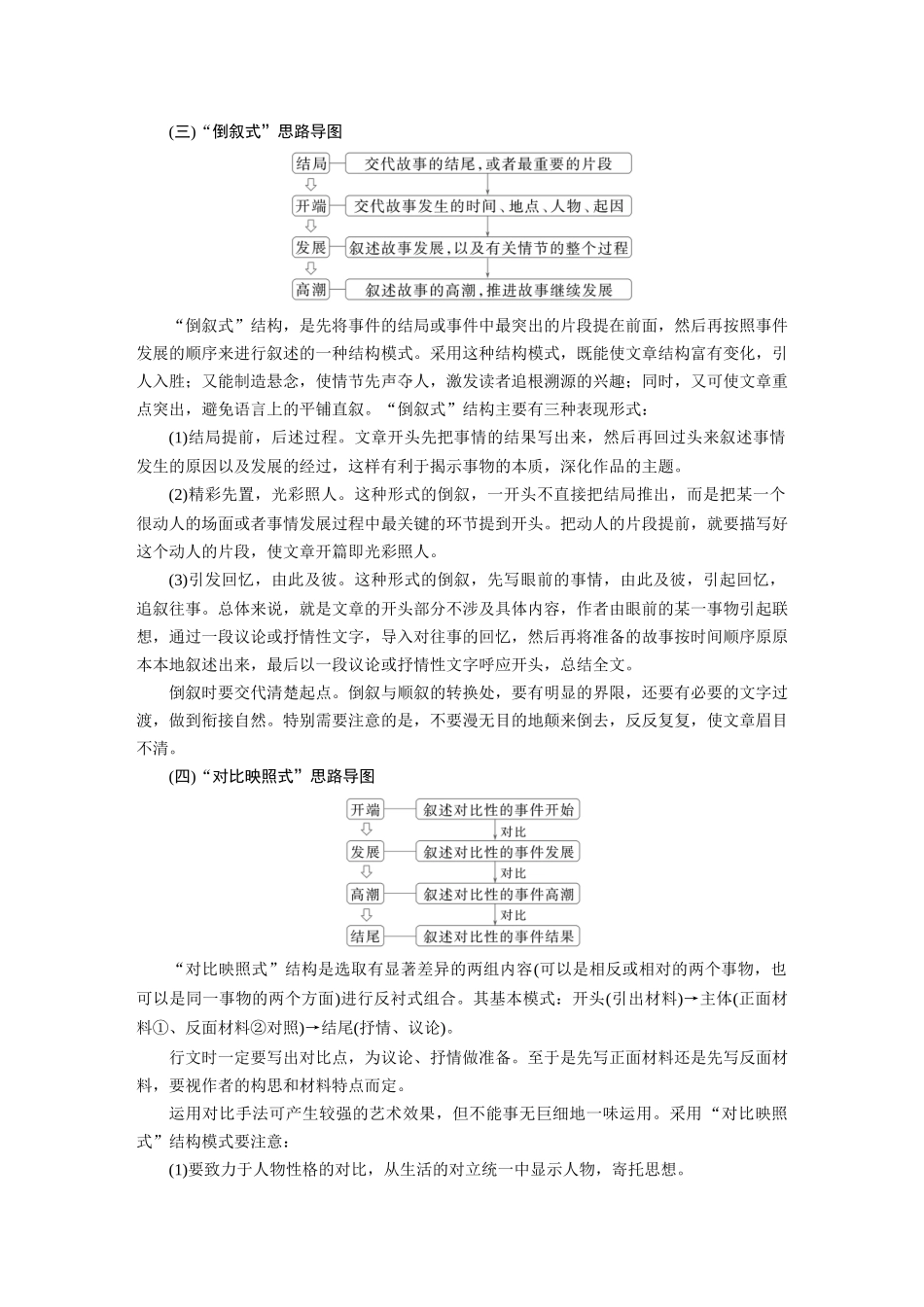 2026版创新设计高考总复习语文部编版大一轮复习讲义-板块十　学案93　精巧构思，曲笔叙事——匠心独运，行文跌宕.docx_第3页