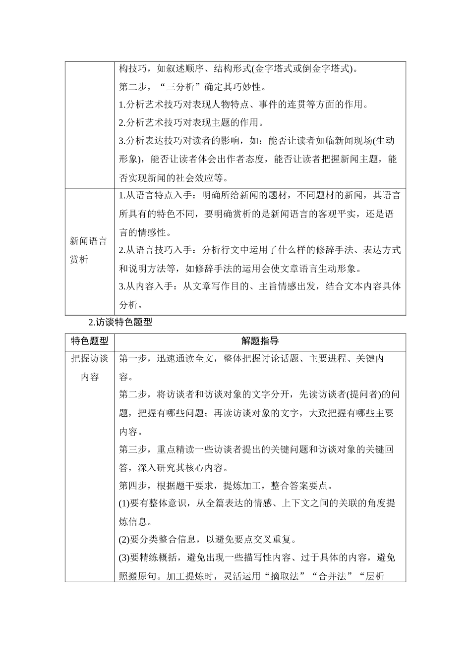 2026版创新设计高考总复习语文部编版教师用-学案60　新闻访谈类阅读——把握特征，领悟内涵.docx_第3页