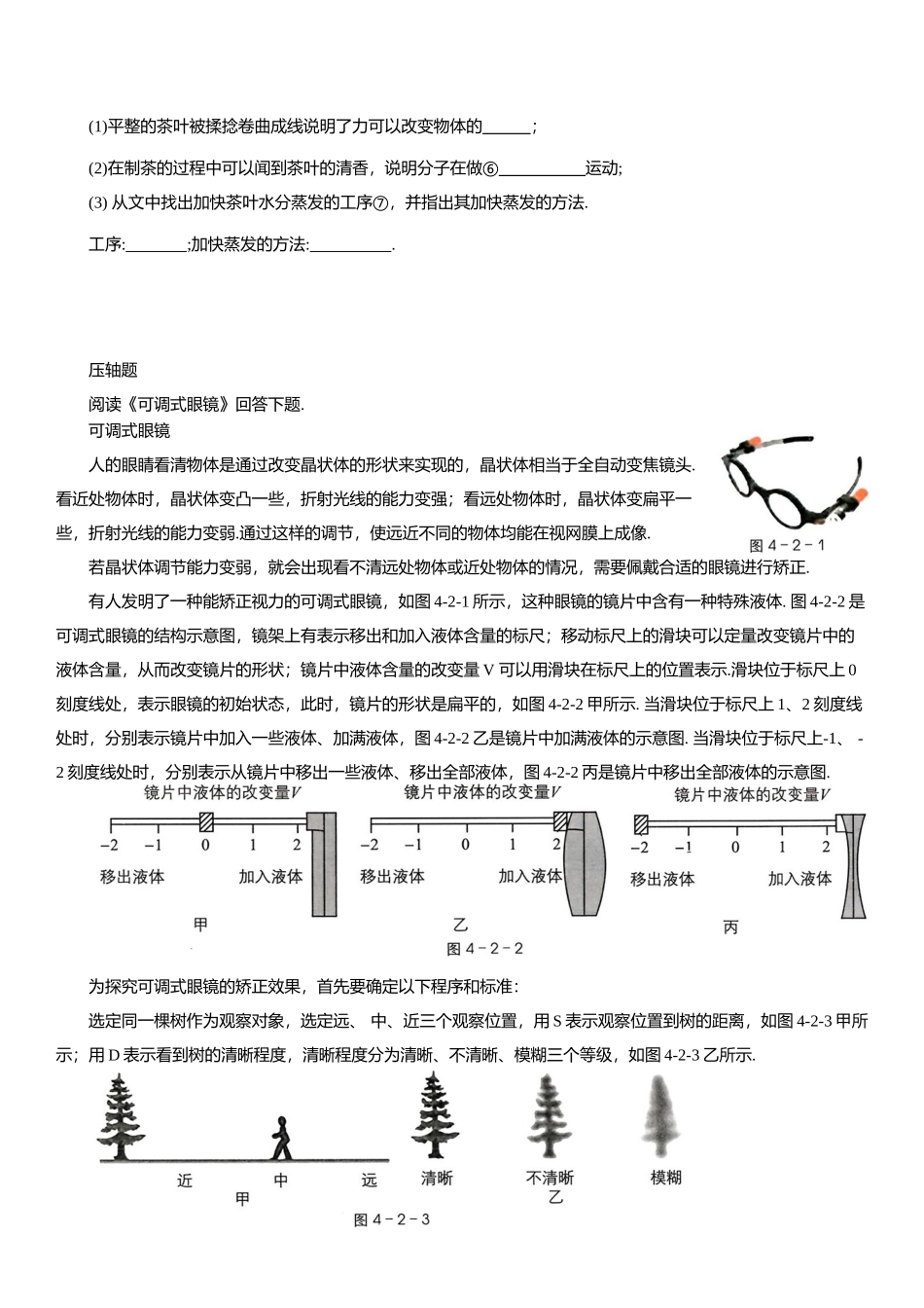 2025年中考物理复习压轴题专项练习--创新性题型 (含解析）(1).docx_第2页