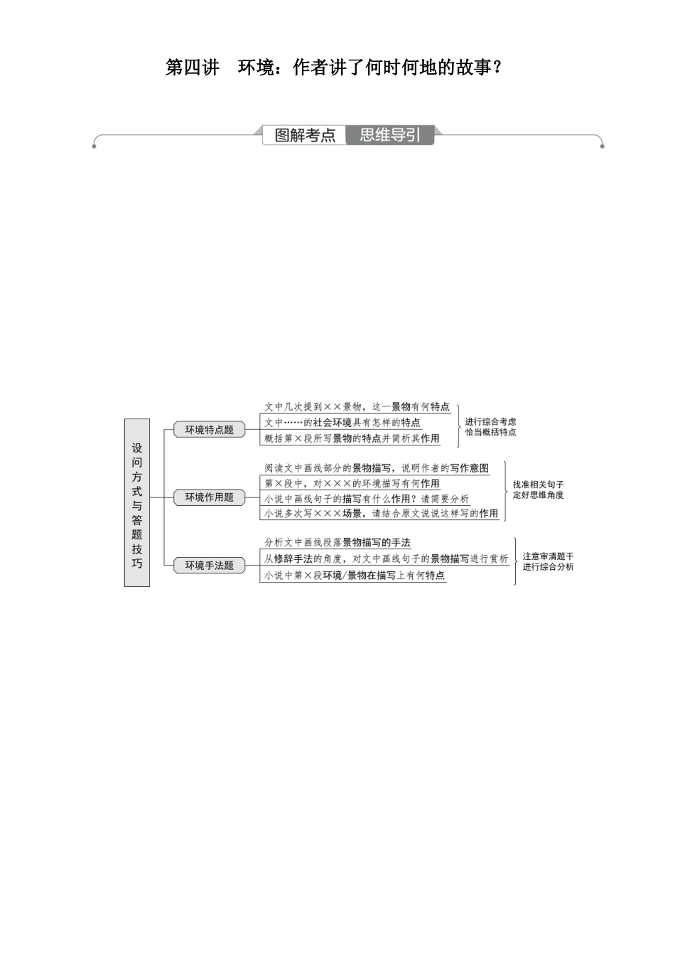 2026版红对勾一轮复习讲与练高考语文05.第四讲　环境：作者讲了何时何地的故事？.docx_第1页