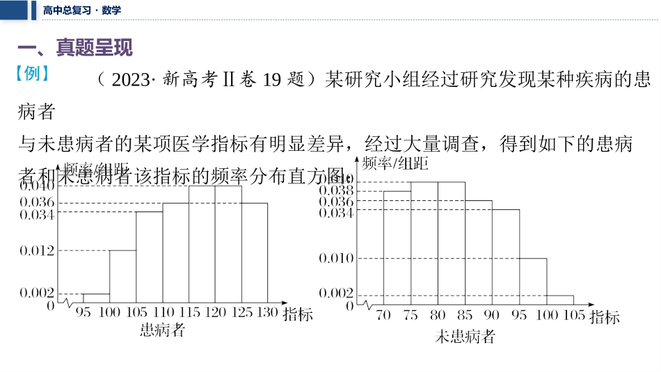 2026版三维设计一轮高中总复习数学课件-考教衔接　过“三关”破解数据分析题.pptx_第2页