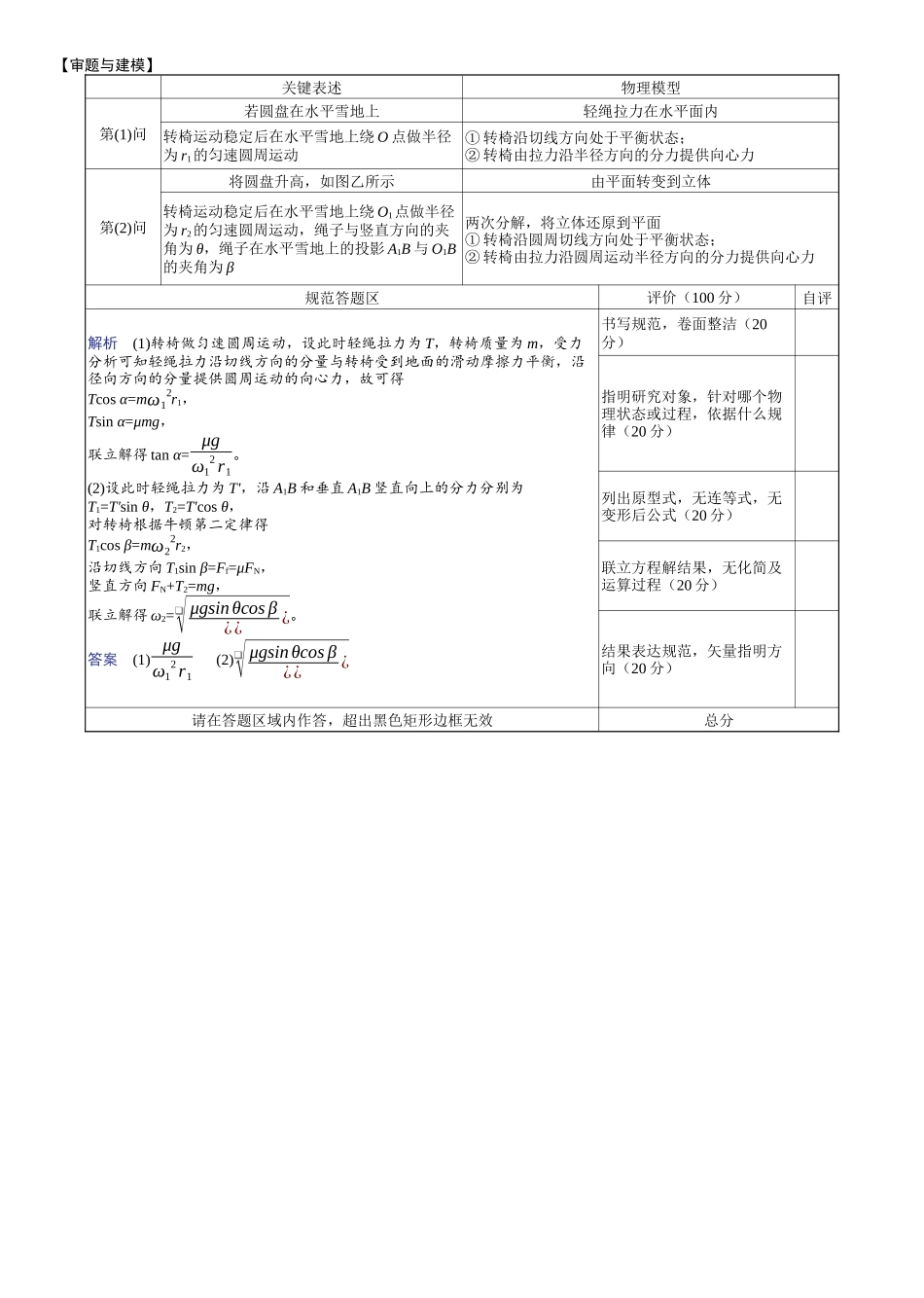 2026版赢在微点顶层设计大一轮物理教师讲-板块整合提能(二)　力与曲线运动.docx_第3页