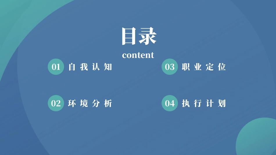 大学生职业生涯规划创业计划书模板13.pptx_第2页