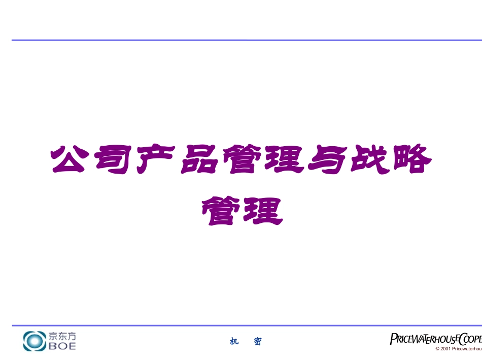 公司产品管理与战略管理培训课件.pptx_第1页