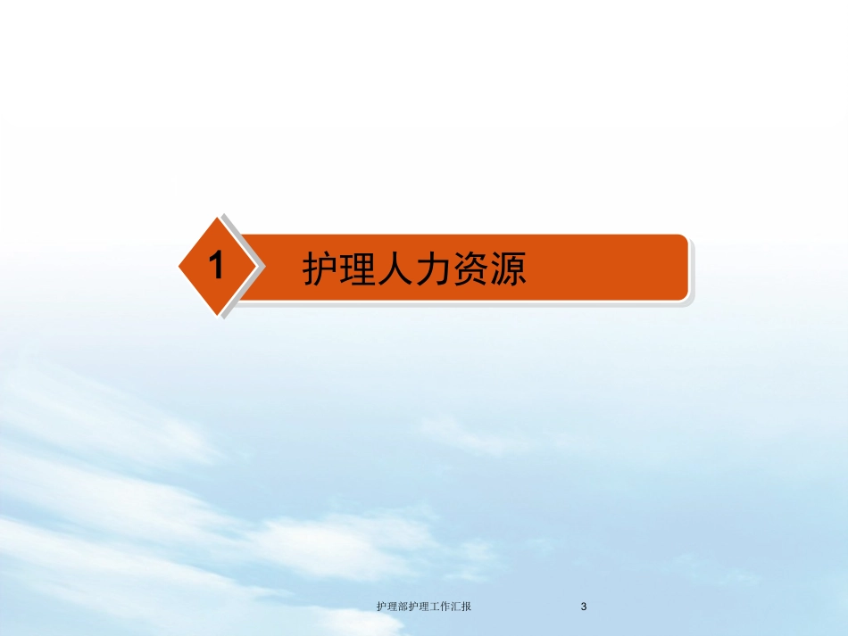 护理部护理工作汇报培训课件.pptx_第3页