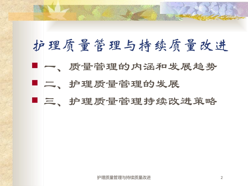 护理质量管理与持续质量改进培训课件.pptx_第2页