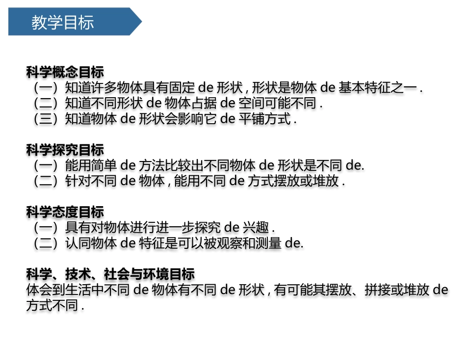 教科版一年级科学下册《认识物体的形状》课件8.pptx_第2页